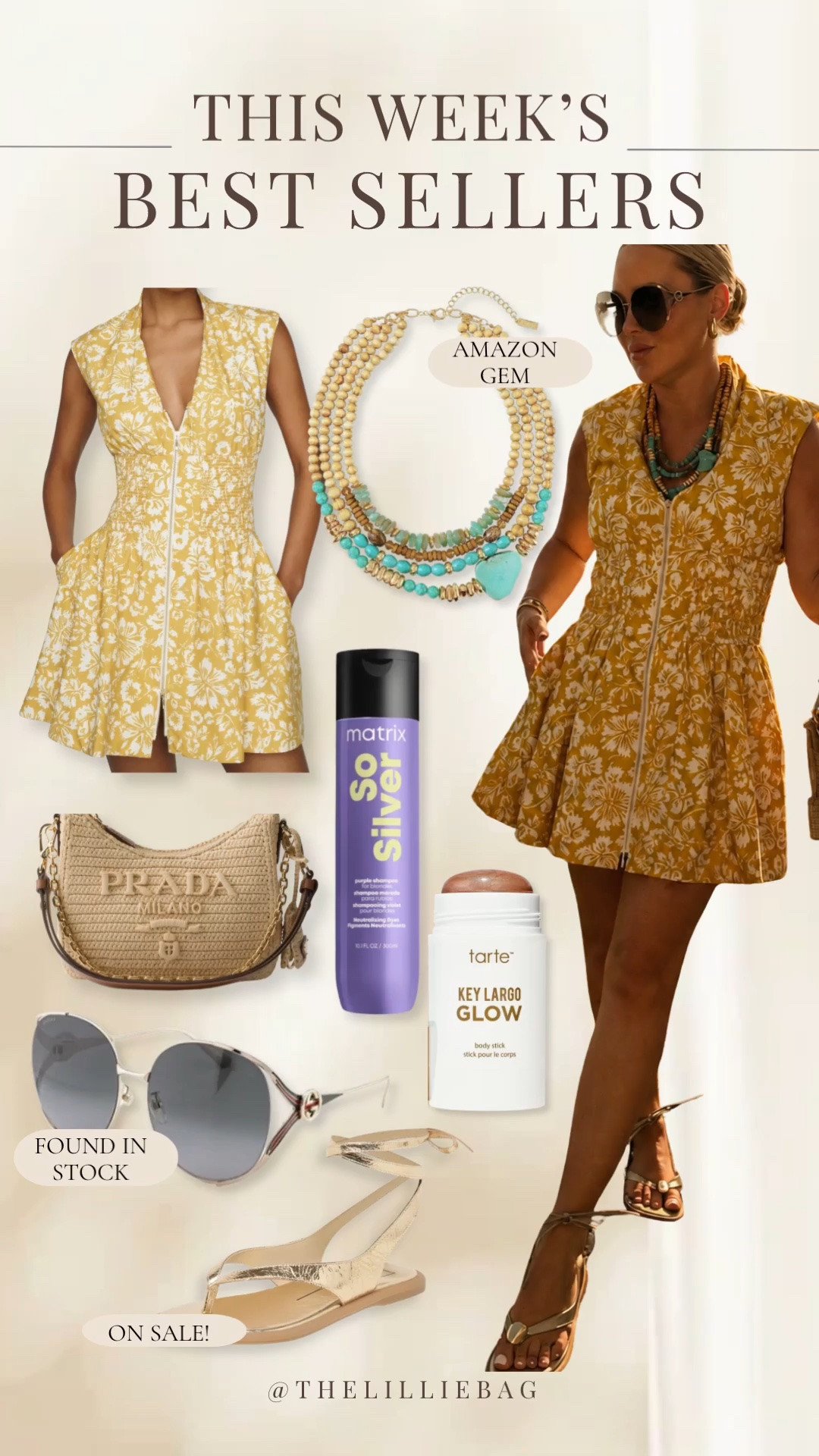 Best seller dress and my purple shampoo! I love this dress! So many options too! I’m in small. ☀️✨

Dress. Sandals. Summer outfit. Summer dress.

#LTKSeasonal #LTKootd