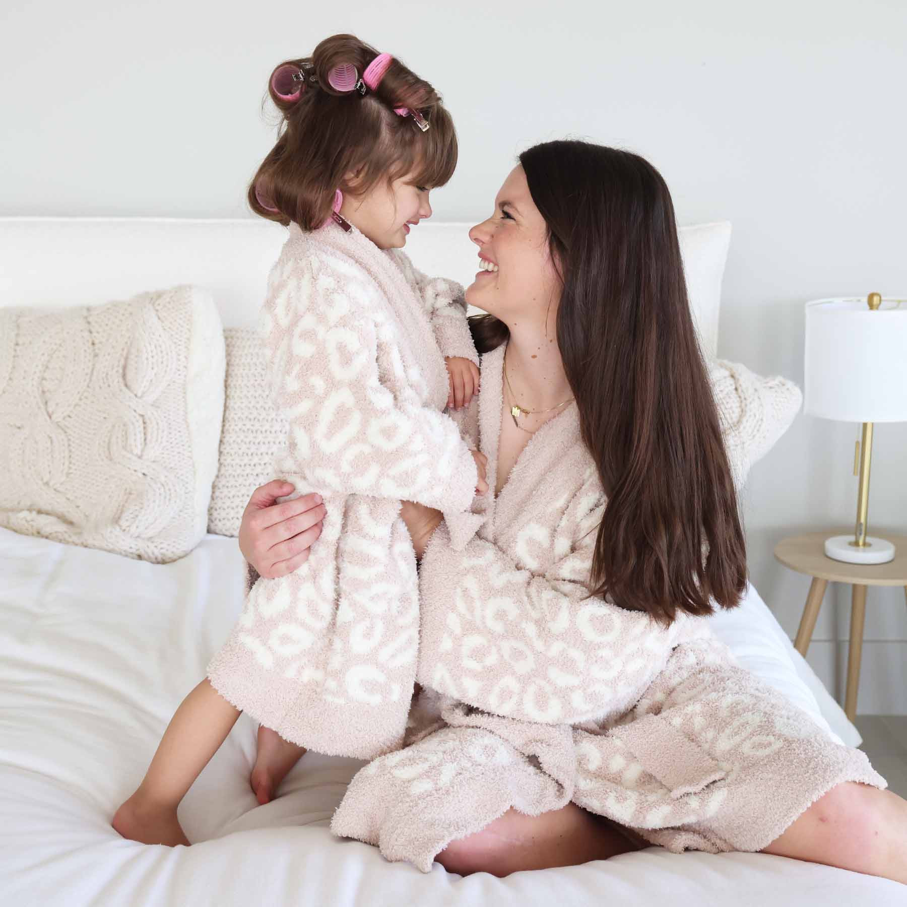 CuddleLane™ Adult Robe | Leopard | Caden Lane