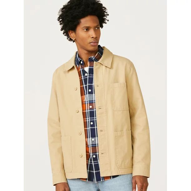 Free Assembly Men's Chore Jacket | Walmart (US)