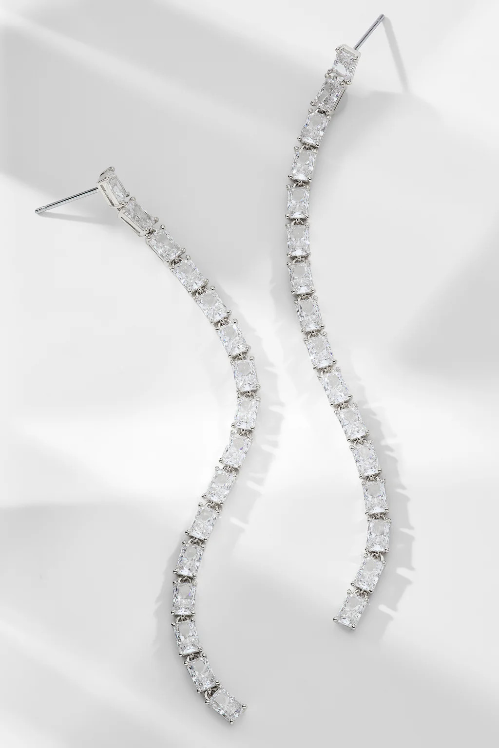 A LA CARTE CZ LONG LINEAR EARRINGS | NADRI