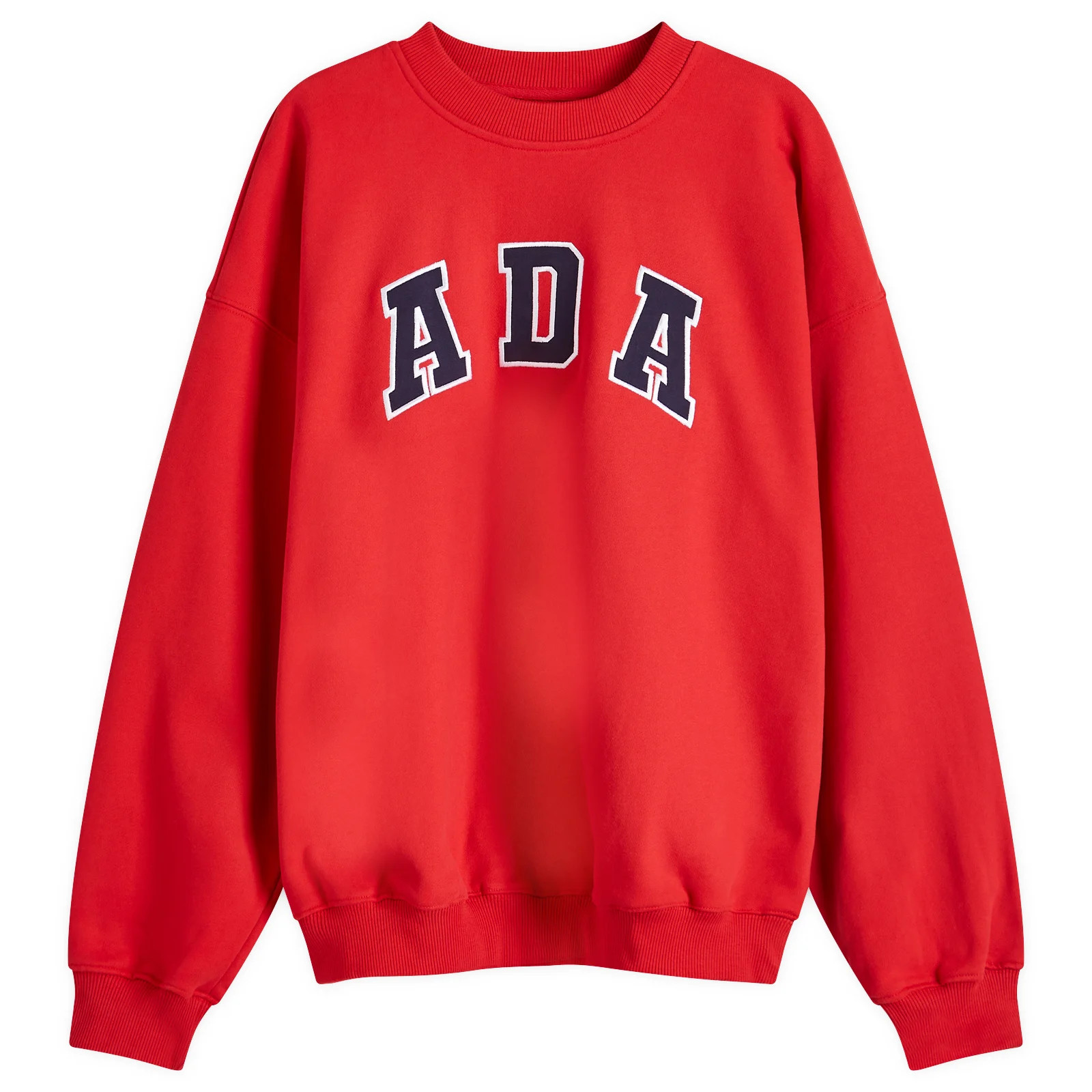 Adanola Women's ADA Oversized Sweatshirt in Red, Size Medium | END. Clothing