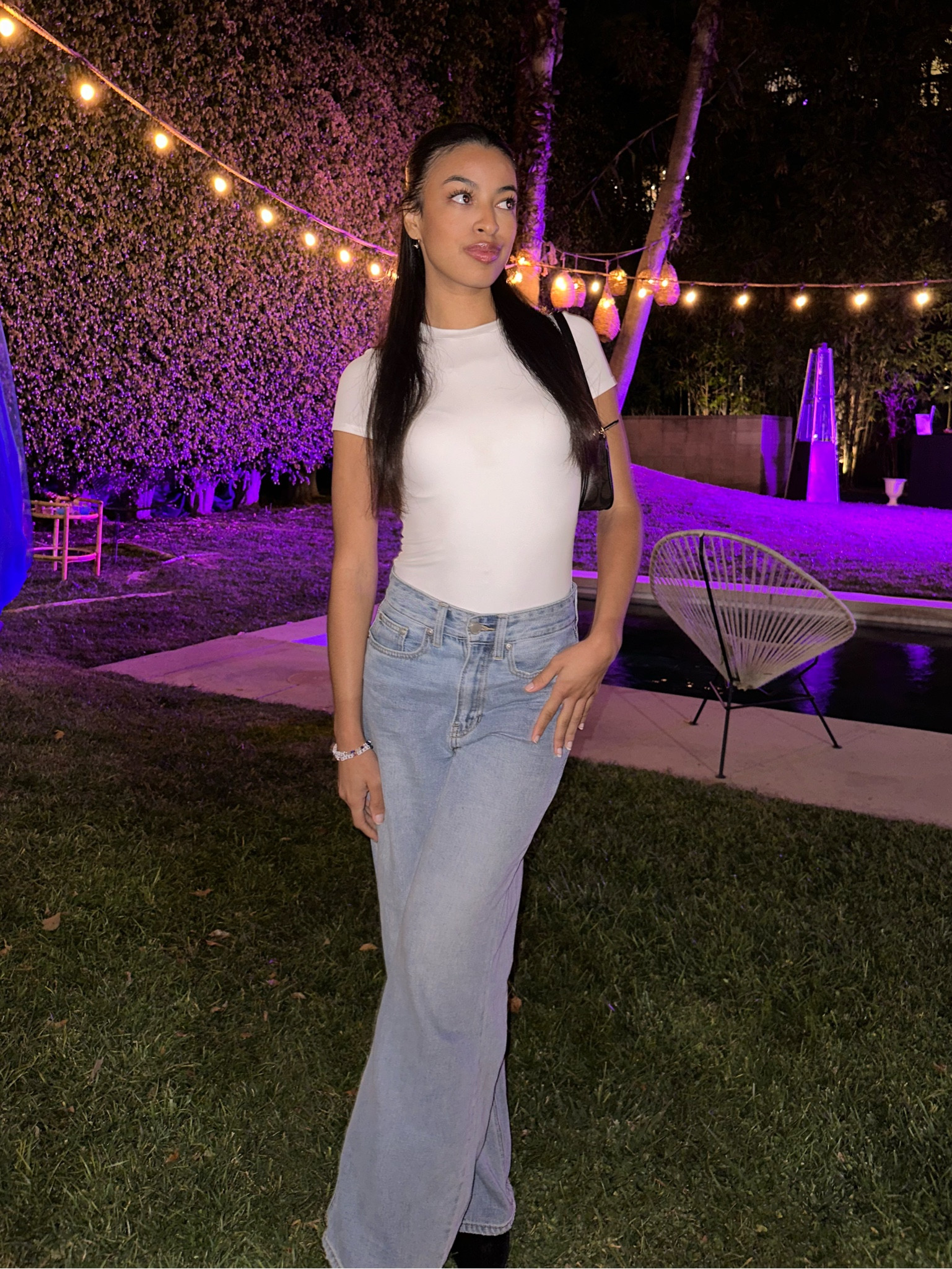 Outfit Inspo, outfit inspiration, outfit ideas, fashion blogger, fashion influencer, outfit idea, night out, casual chic, coach purse, shoulder purse, mini shoulder purse, petite friendly, petite fashion, petite outfits, petite girl jeans, petite friendly jeans, lulus, lulus jeans, flare jeans, light wash jeans, white bodysuit, white short sleeve bodysuit, skims, skims dupe, skims inspired, amazon finds, pumiey, pumiey bodysuit, skims dupe bodysuit, skims short sleeve bodysuit dupe, pumiey short sleeve bodysuit, amazon skims dupe, amazon dupes, amazon fashion, amazon find, amazon bodysuit, amazon skims bodysuit, influencer event 

#LTKfindsunder50 #LTKstyletip #LTKitbag
