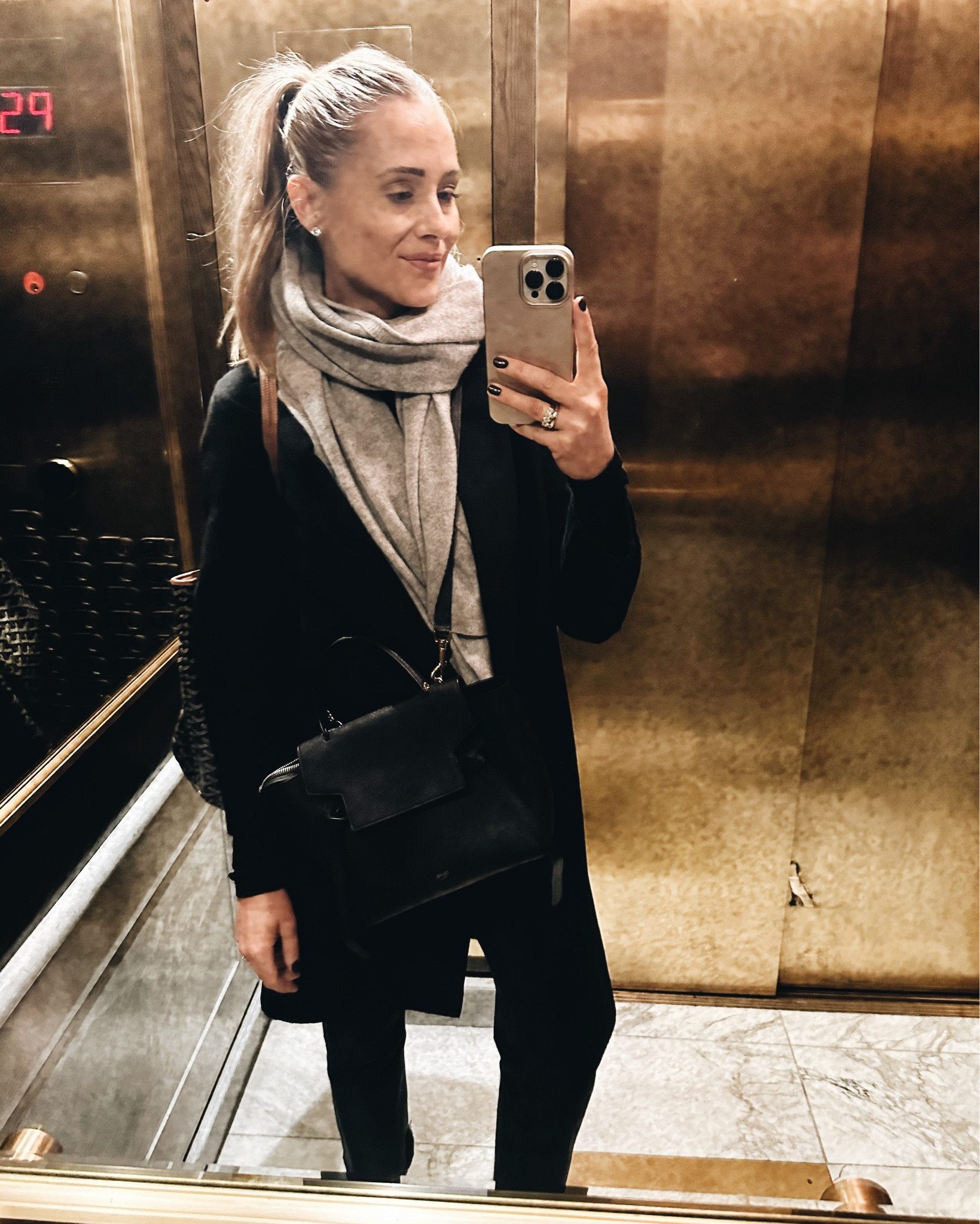 Fashion Jackson NYC, grey scarf, black wool coat, fall outfit, winter outfit 

#LTKsalealert #LTKstyletip #LTKSeasonal