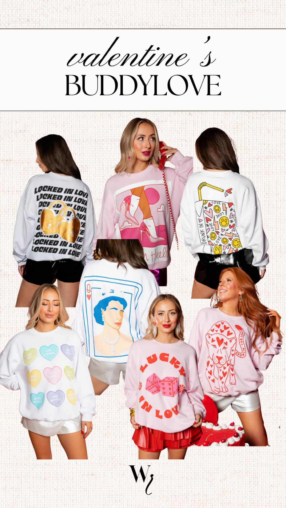 Valentines sweatshirts 
Use code WHITNEYRIFE for 15% off 

#LTKstyletip #LTKsalealert #LTKfindsunder50