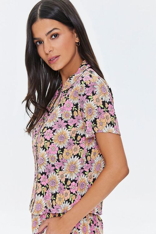 Pleated Floral Print Shirt | Forever 21 (US)