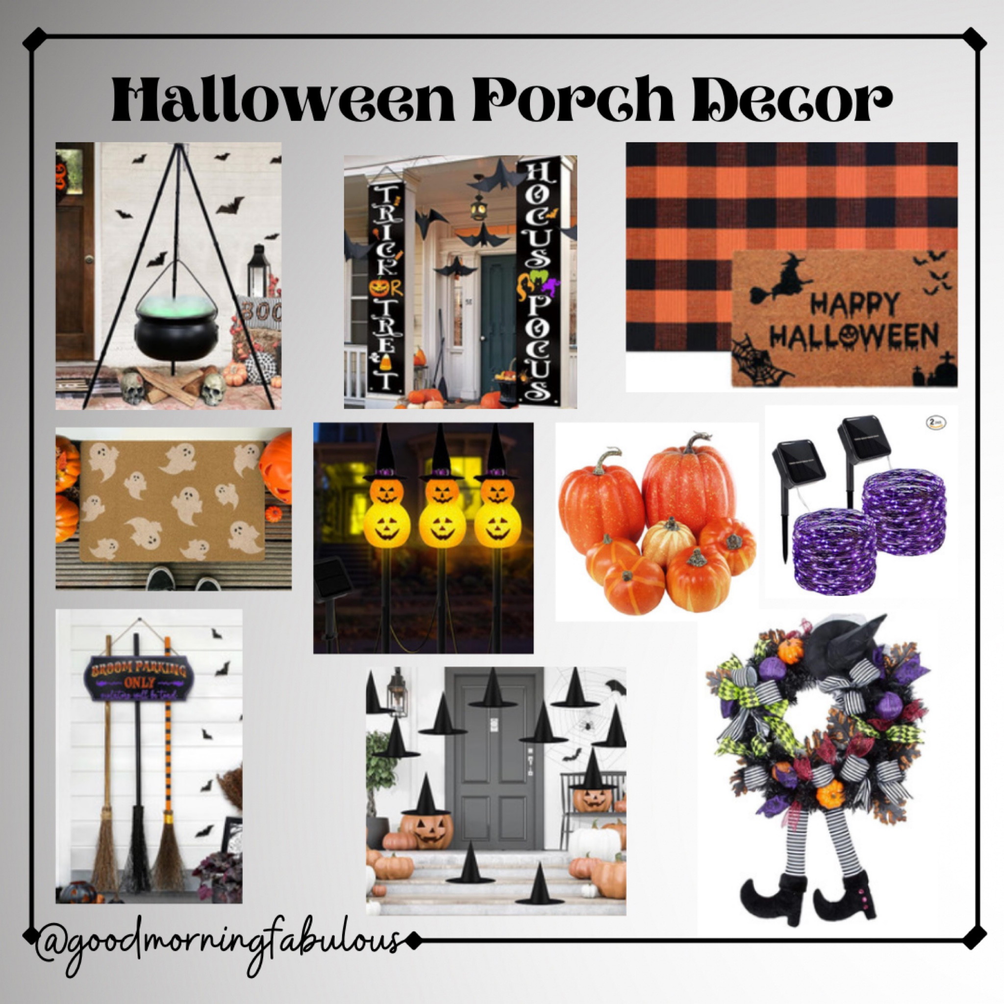 Halloween porch decor 

#LTKunder100 #LTKSeasonal #LTKhome