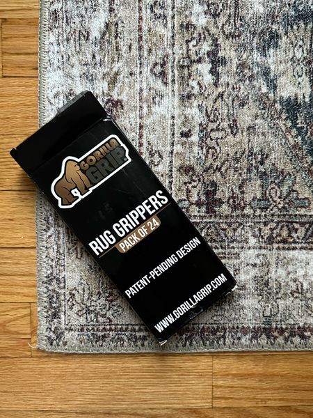 The best rug stickers / rug grippers. Rental friendly, too!