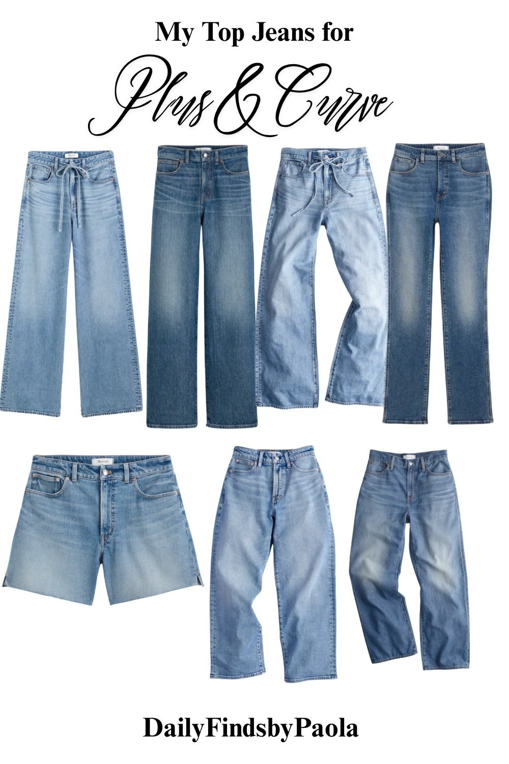 Finding jeans that fit curves the right way is not easy… but these are SO worth it 🤍
From the perfect straight leg to flattering wide leg fits, these are my go-to jeans that hug in the right places without feeling tight.

If you’ve ever struggled with waist gaps or awkward fits—save this 👏

Shop all my favorite jeans (plus more outfits) on my LTK 🤍🫶

#LTKPlusSize #LTKU #LTKootd