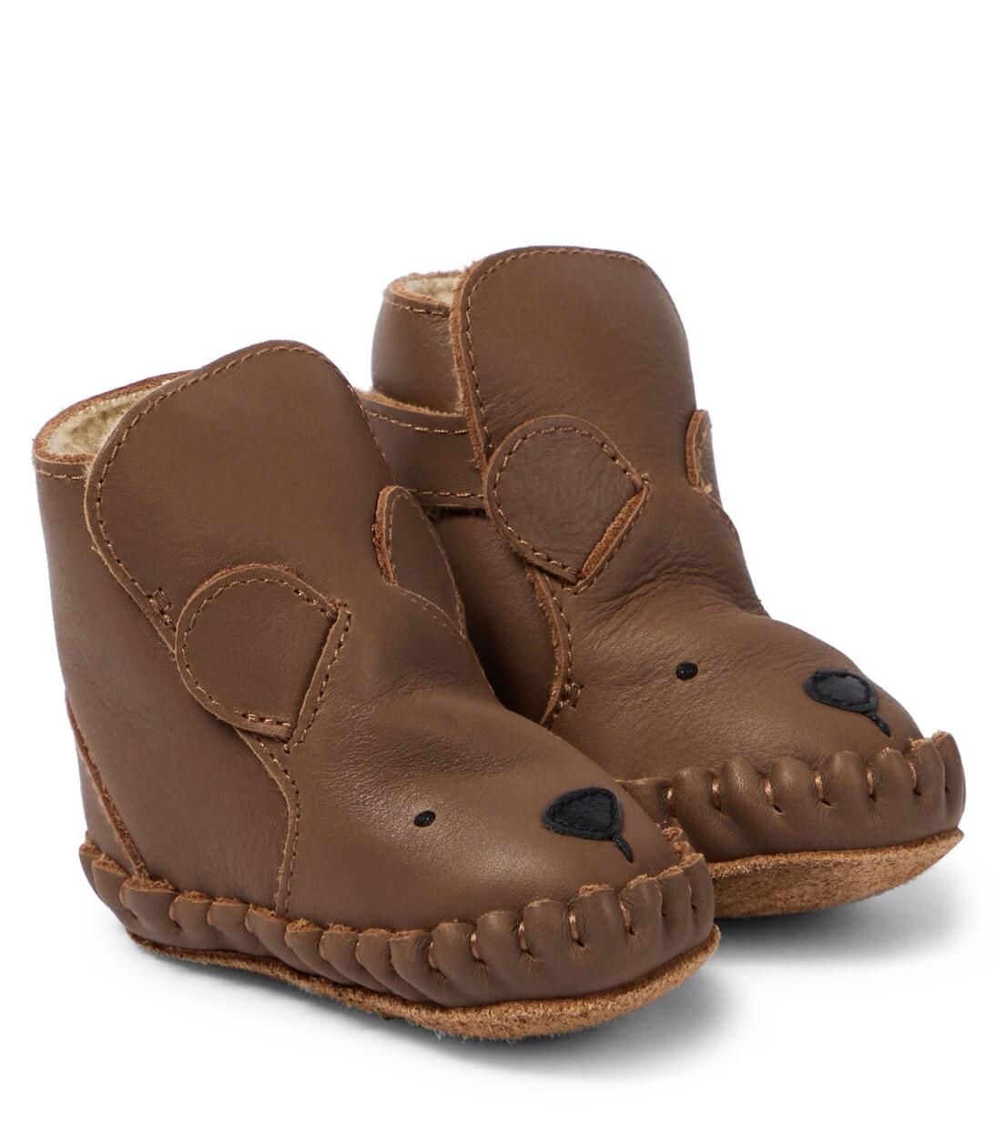 Baby Stiefel Kapi Bear aus Leder | Mytheresa (DACH)