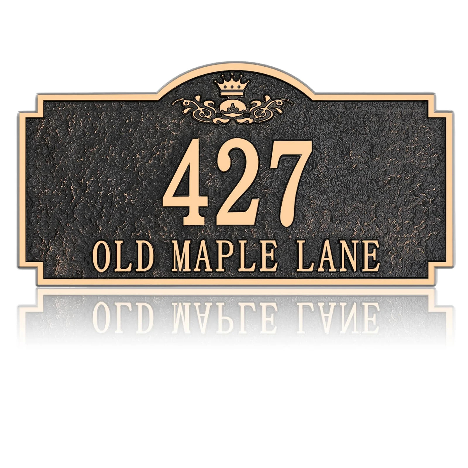 Personalized Address Plaque - Engraving Address Sign,House Number Sign Plaque,House Address Numbe... | Walmart (US)