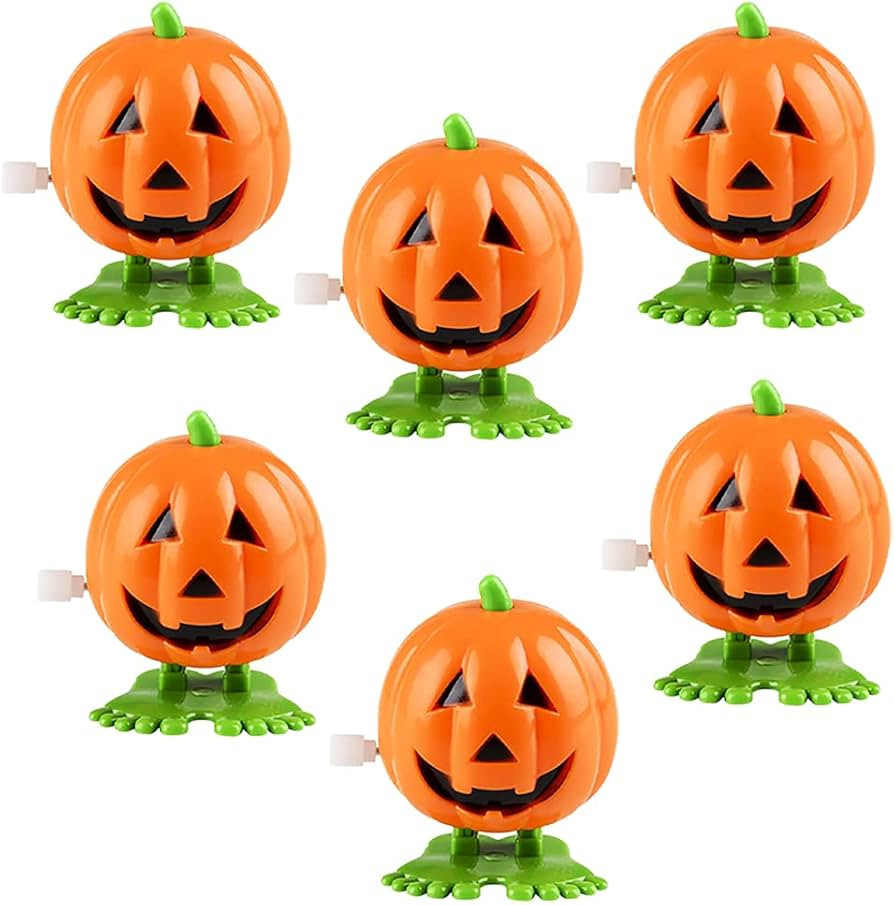 Halloween Pumpkin Wind-Up Toys, Birthday Party Favors, Novelty Toys for Boys and Girls, 2" Inches... | Amazon (US)