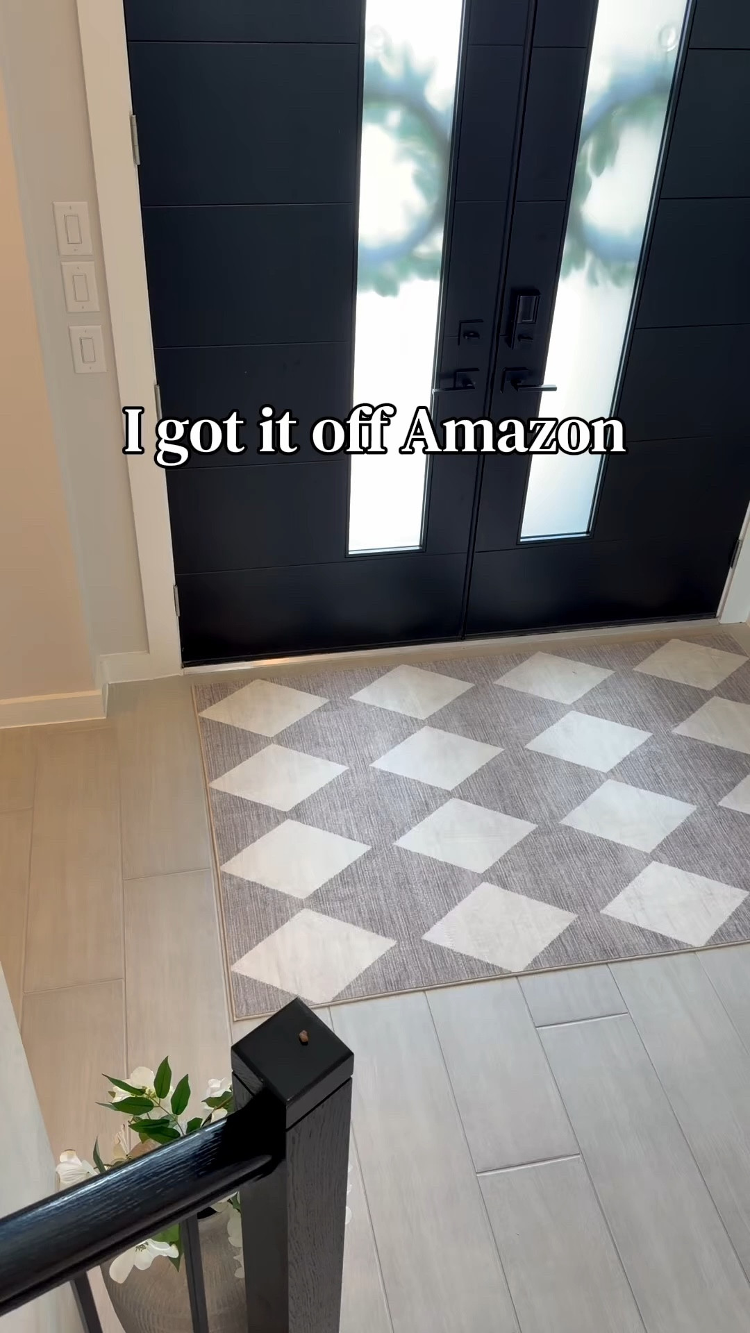 I searched for a looong time to find the perfect front door rug. I wanted pretty but practical! I loved our old rug but the cream was a silly idea for a high traffic area, especially with shoes! This rug is washable, but the pattern also hides small marks well. Soo soft and non slip, it honestly doesn’t move at all! I did the 4x6 in grey ☺️

#LTKdayinmylife #LTKmomlife #LTKHome