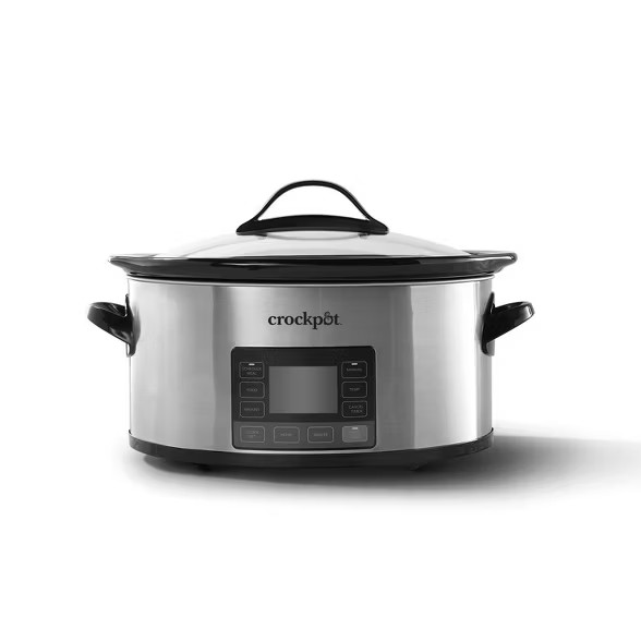 Crock Pot 6qt My Time  Slow Cooker - Silver | Target