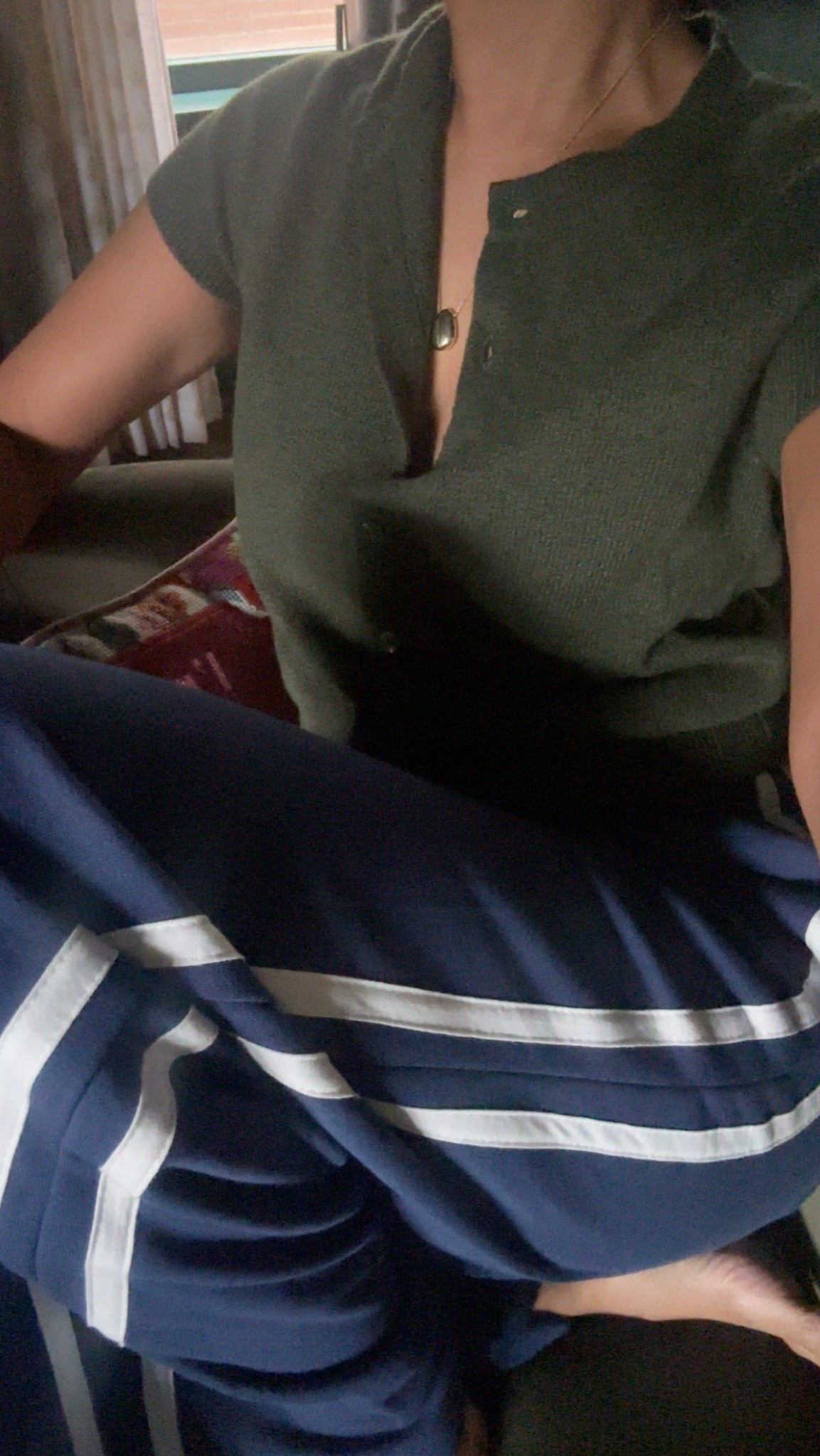 Small sweater
Medium sweats