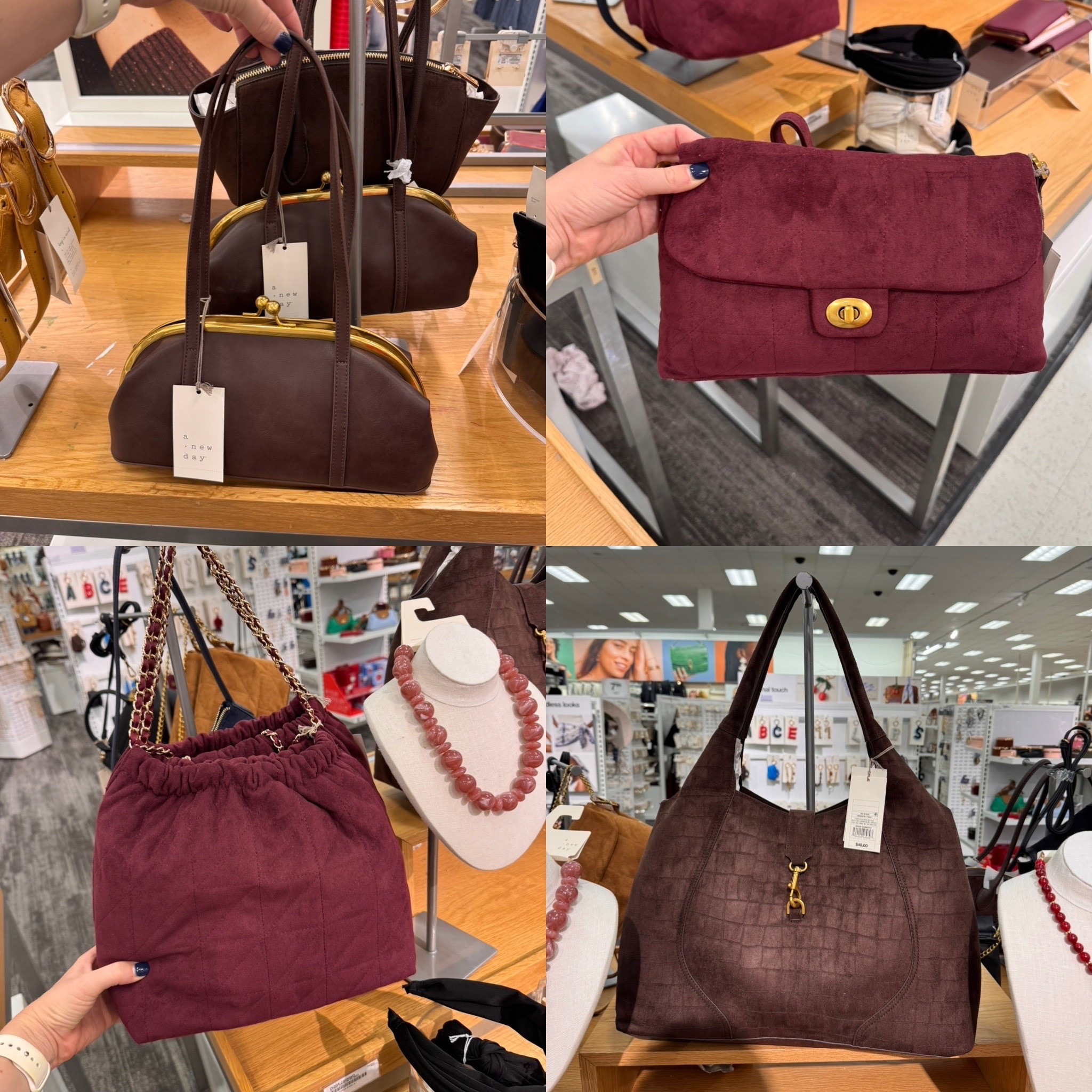 Target has the cutest new bags!!!