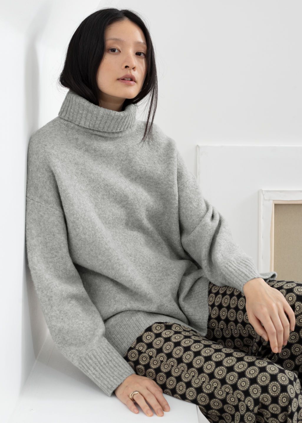 Slouchy Oversized Turtleneck Sweater | & Other Stories (EU + UK)