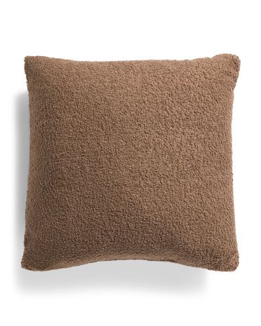 24x24 Ralphie Boucle Pillow | TJ Maxx