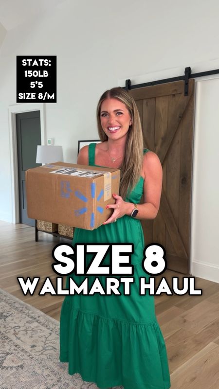 Walmart haul! Dresses 
All dresses TTS - M 
#LTKxWalmart 

#LTKSeasonal #LTKFindsUnder50