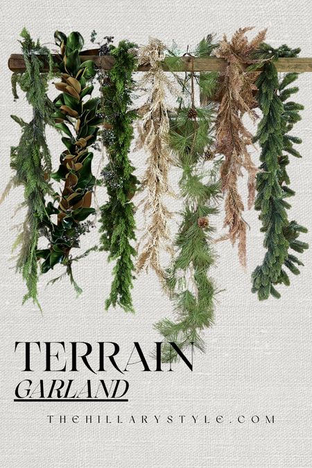 Terrain has the most realistic and beautiful garlands. Their faux cedar garland was a Best Seller of mine the past two years.

@ShopTerrain, #shopterrain, FTC required #Ad, and the LTK bundle @shop.ltk, #liketkit

#LTKSeasonal #LTKhome #LTKHoliday