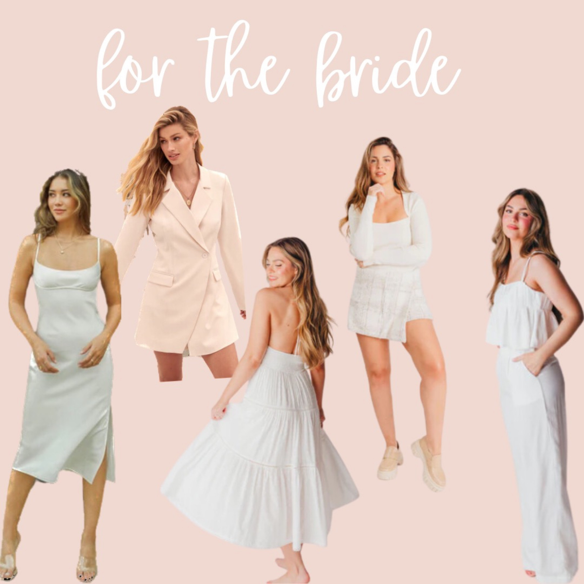 Brides, there are so many cute clothes out right now for you!! I picked some of my favorites - shop now!

#LTKstyletip #LTKwedding #LTKunder100