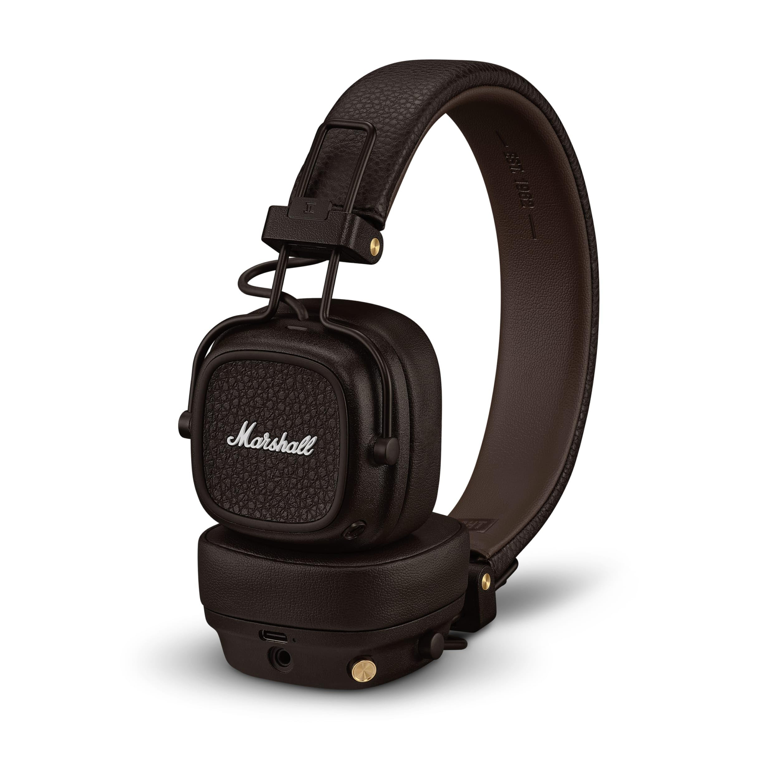 Marshall Major V On-Ear Wireless Bluetooth Headphones - Brown | Amazon (US)