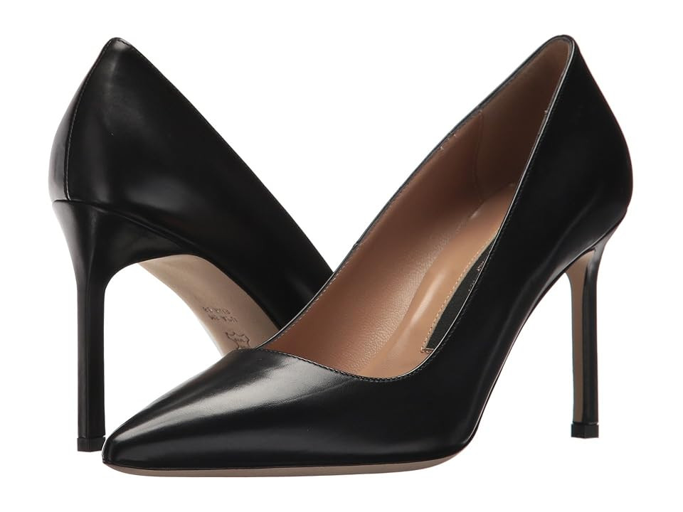 Via Spiga Nikole (Black Leather) Women's Shoes | Zappos