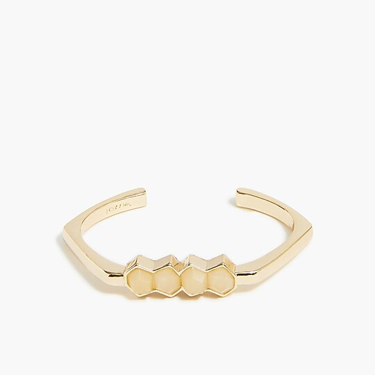 Cuff bracelet with stone | J.Crew Factory
