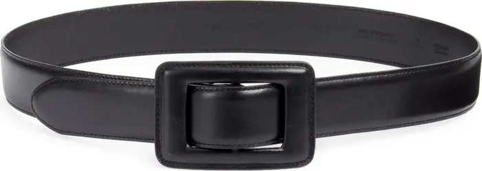 Treasure & Bond Martha Covered Buckle Leather Belt | Nordstrom | Nordstrom