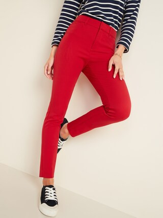 High-Waisted Pixie Full-Length Pants for Women | Old Navy (US)
