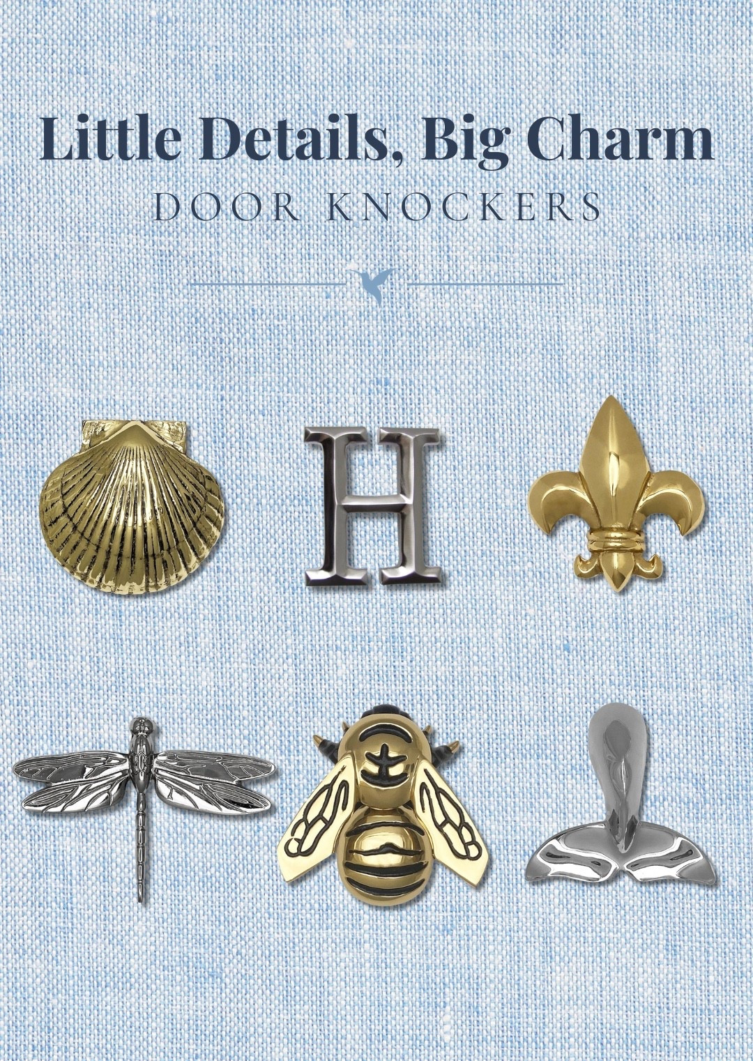 It’s all in the little details! These door knockers are so charming and are the perfect amount of fun for a classic front door! Classic doesn’t have to be boring…add the fun knocker! Most of these come in multiple finishes and sizes so you can pick what best suits your style🤍

#LTKHome