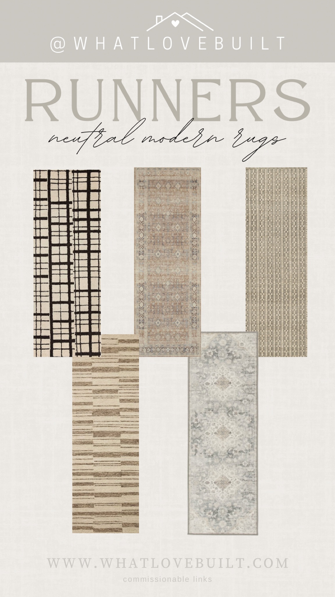Neutral Runner Rug Finds! 

#rug #runner #entryway #home #kitchen #neutral #modern #modernhome #rugs 

#LTKStyleTip #LTKFindsUnder100 #LTKHome