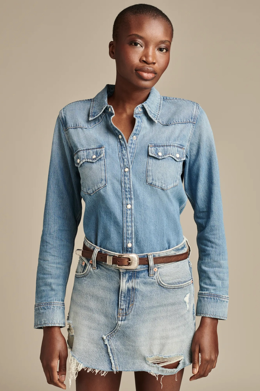 DENIM WESTERN SHIRT | Lucky Brand
