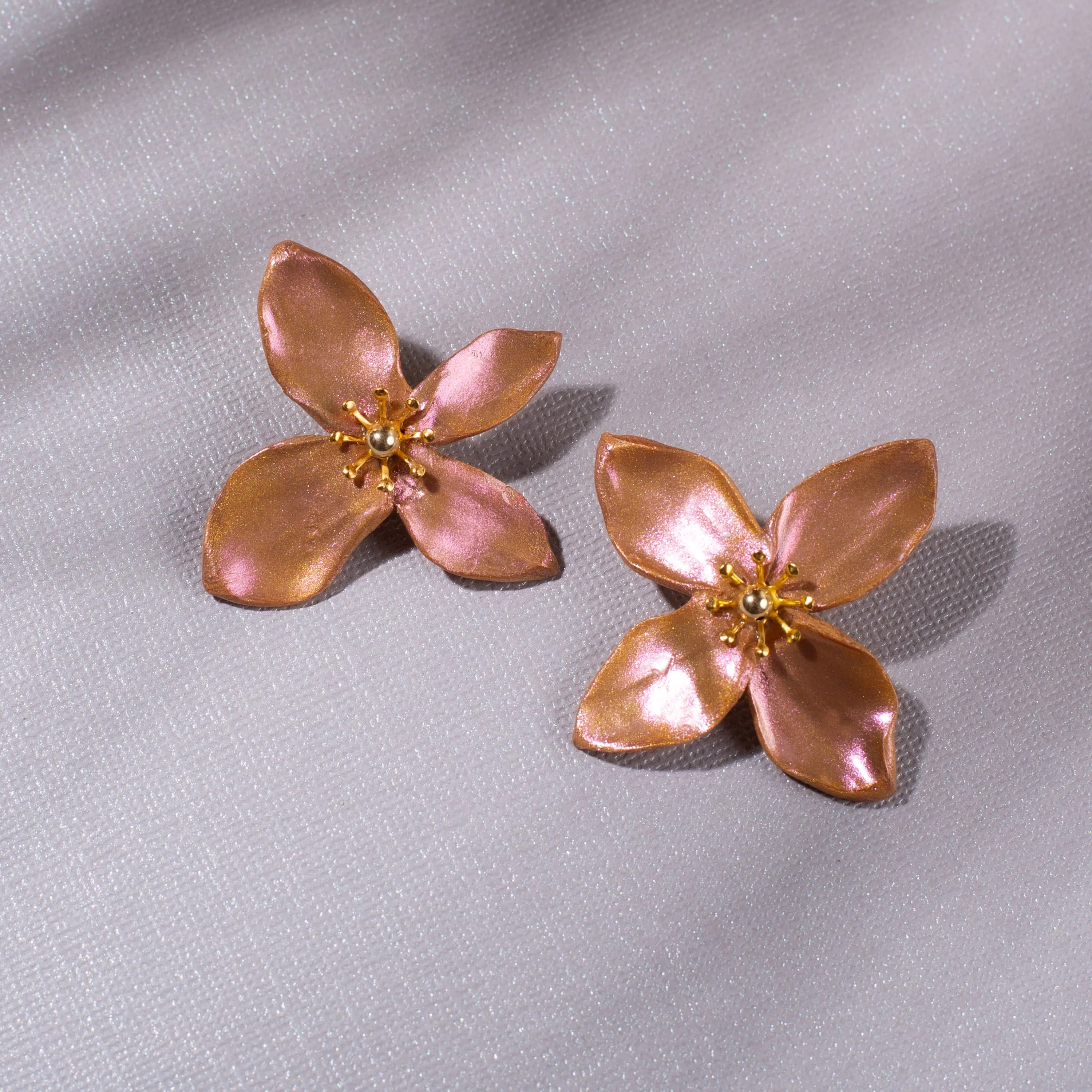Charleston Flower Earrings - Sophisticated Design | Forlanya | Forlanya