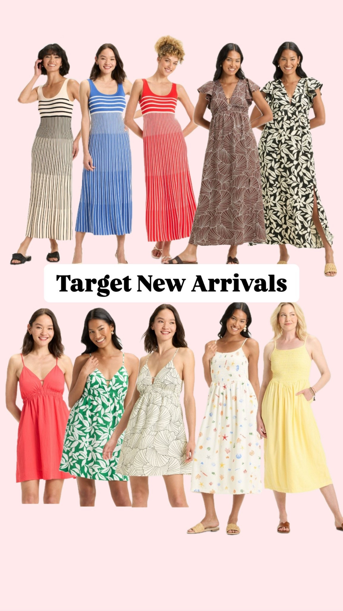 Target new arrivals
Dresses on sale for 40% off

#LTKSaleAlert #LTKSeasonal #LTKFindsUnder50