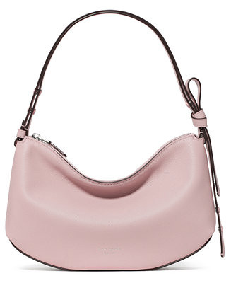 Loop Medium Pebbled Leather Shoulder Bag | Macy's