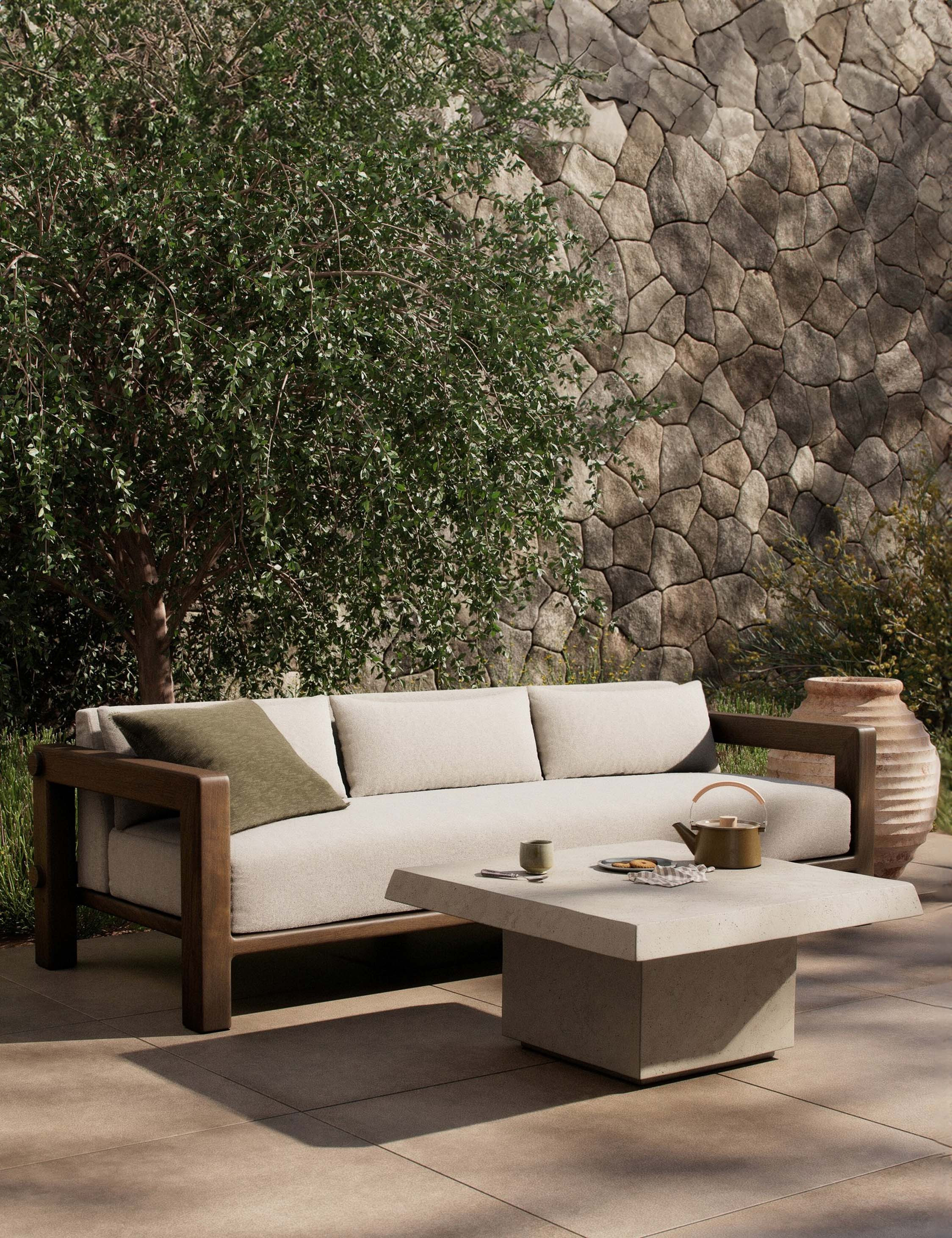 Lumi Indoor / Outdoor Sofa by Amber Lewis x Four Hands | Lulu and Georgia 