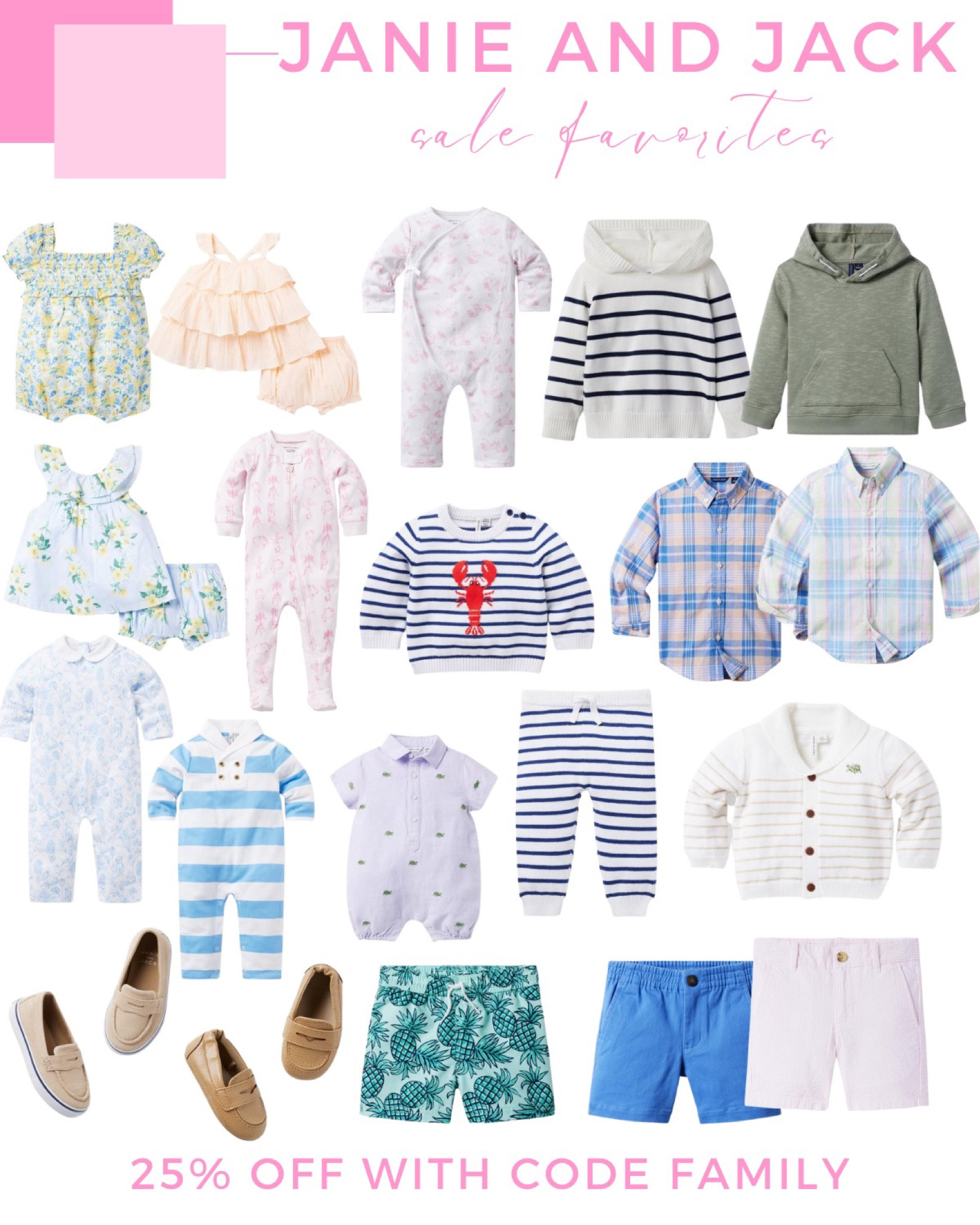 25% off Janie and Jack with the code FAMILY💗💙 #janieandjack

#LTKbaby #LTKfamily #LTKkids