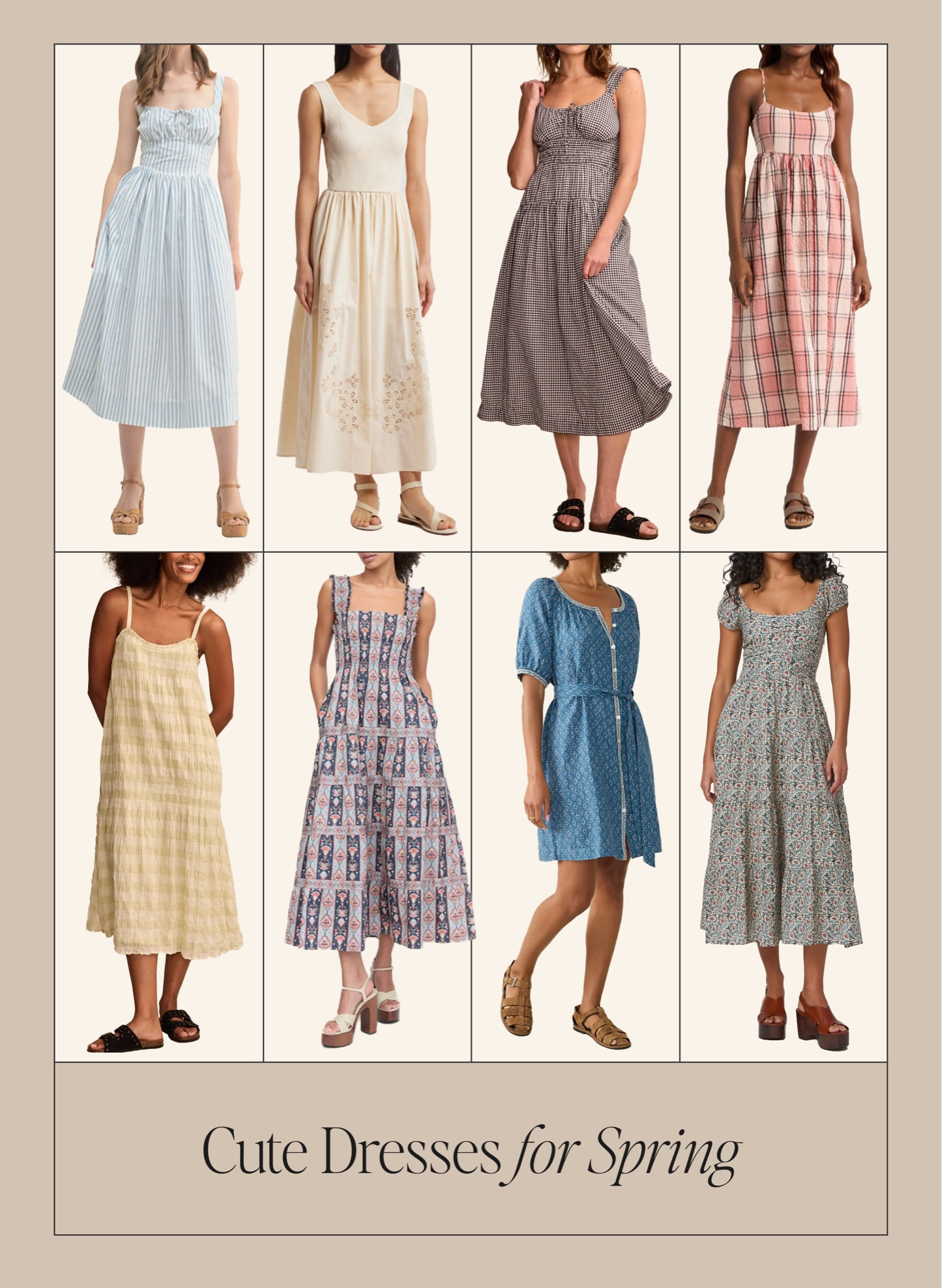 cute spring dresses 🌷

#LTKStyleTip #LTKSeasonal