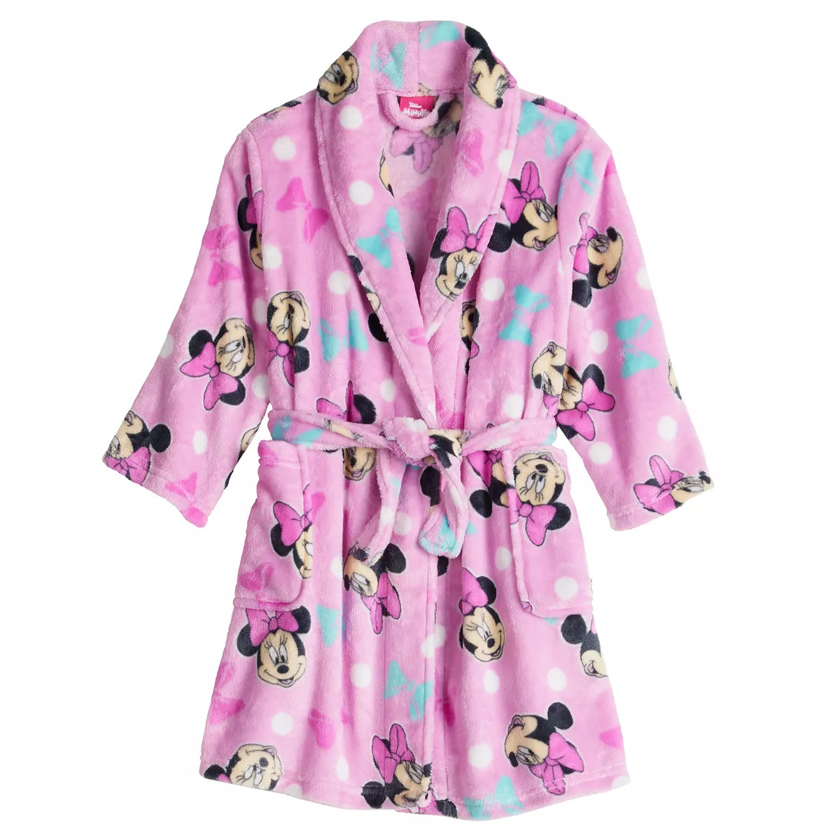Disney's Minnie Mouse Toddler Girl "Minnie Bow Love" Robe | Kohl's