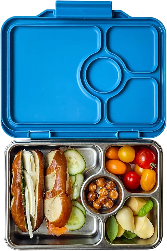 Yumbox Prêt Stainless Steel Bento Box – Leakproof, Reusable Lunch Container for Kids & Adults ... | Amazon (US)