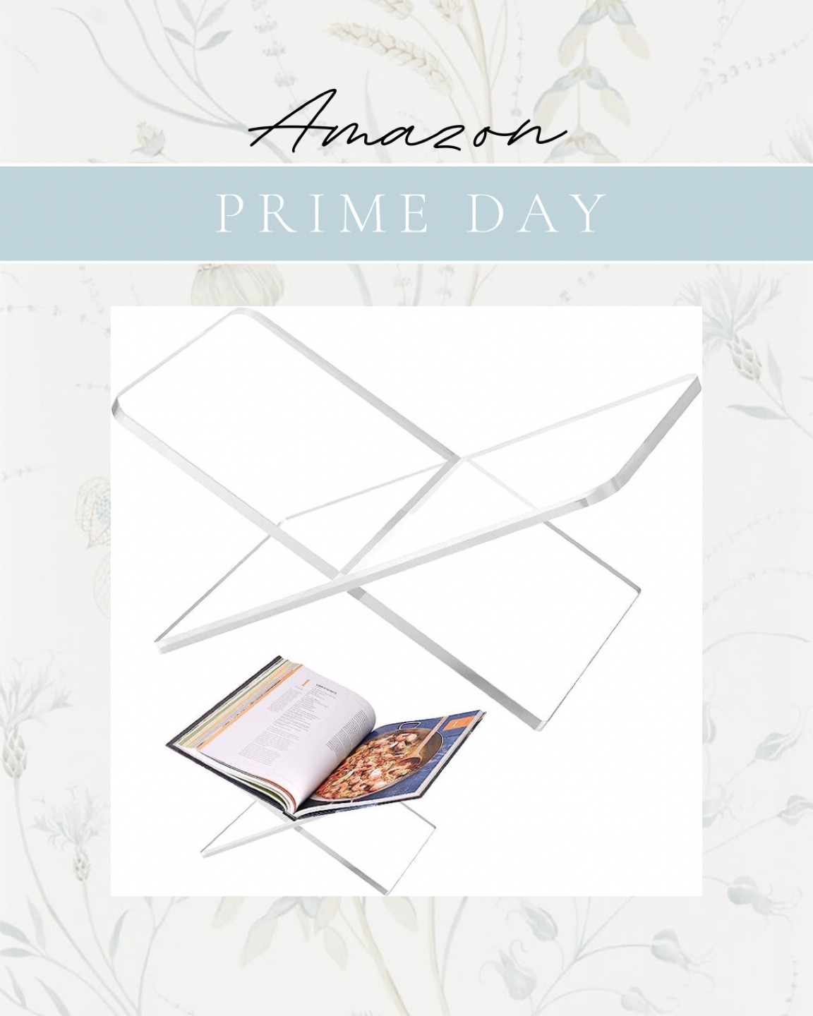 Amazon Prime Day; Acrylic book stand 

#LTKsalealert #LTKxPrimeDay #LTKhome