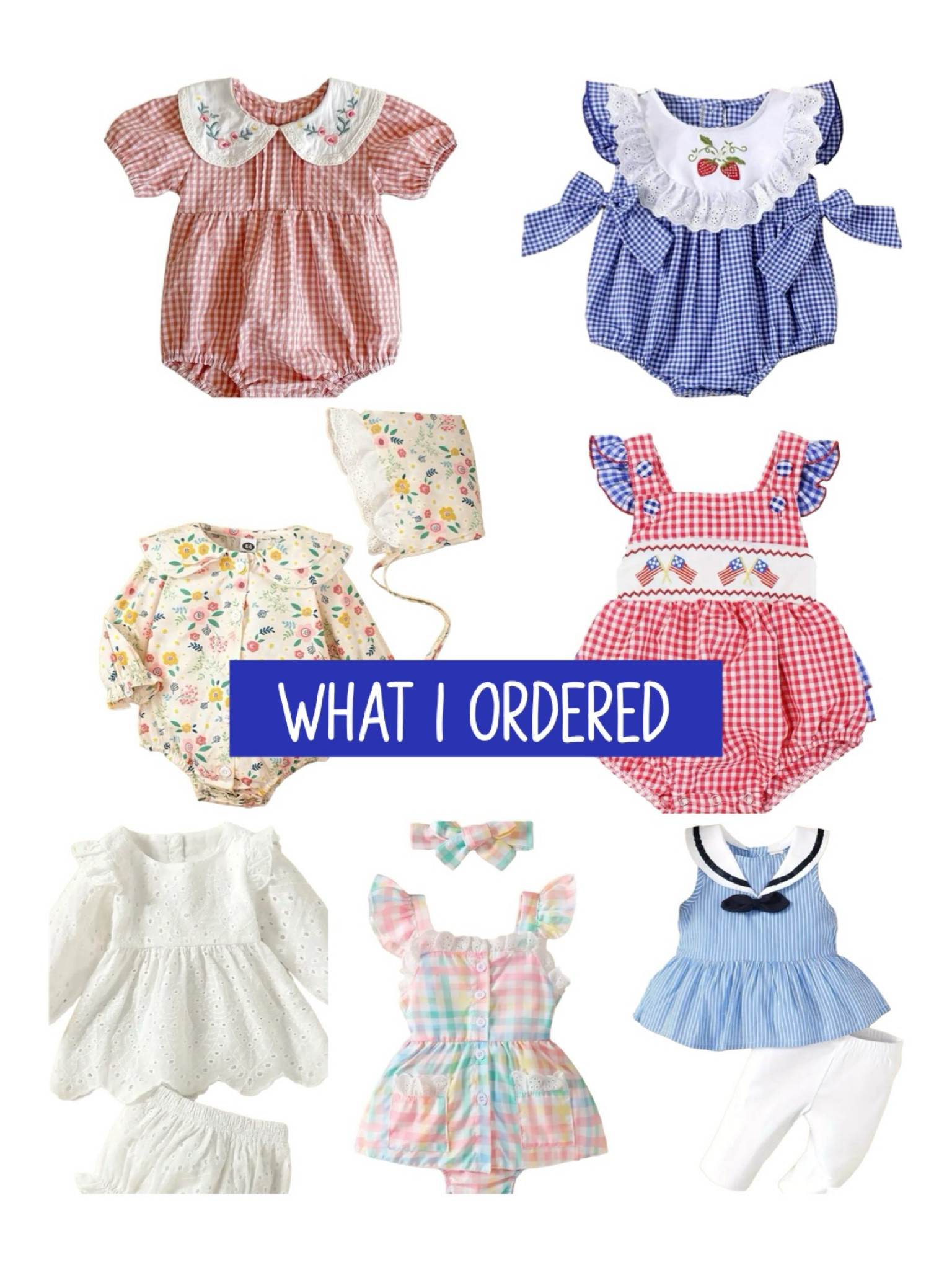Temu baby girl outfits, baby girl bubbles, smocked baby girl clothes 

#LTKFindsUnder100 #LTKBaby #LTKFindsUnder50