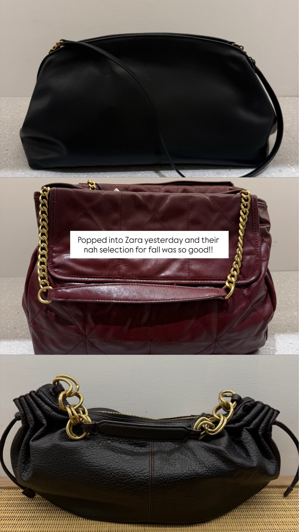 @Zara bags that caught my eye for fall!!

#LTKcanada #LTKfall #LTKstyletip