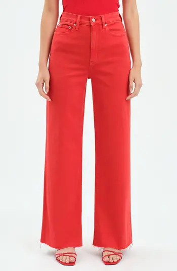 Far Out High Waist Wide Leg Jeans | Nordstrom