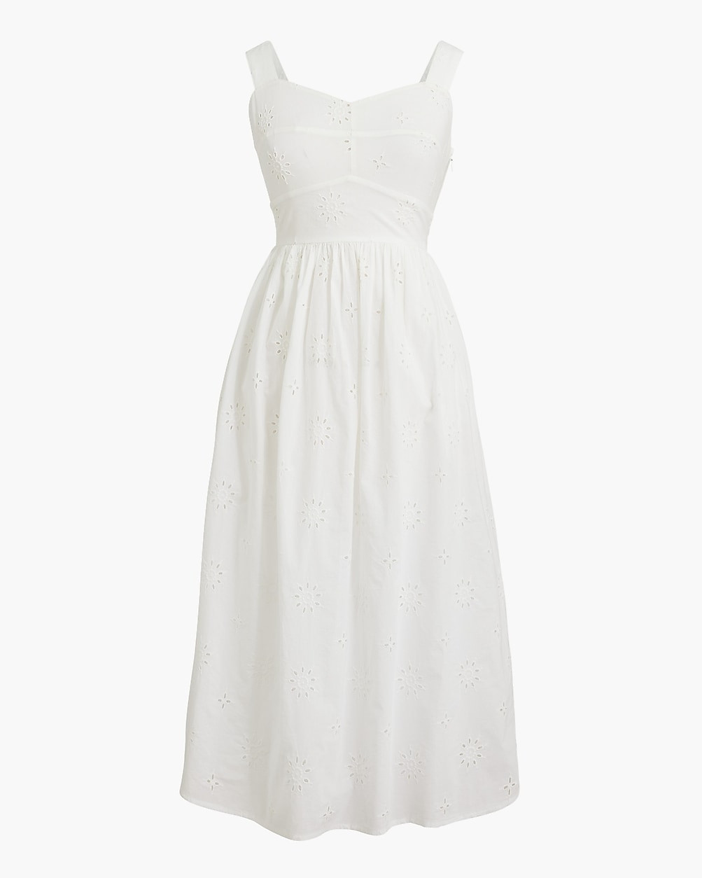 Eyelet midi dress | J.Crew Factory