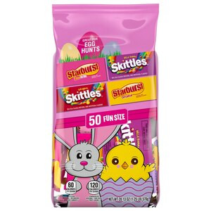Skittles and Starburst Easter Assorted Candy, 50 CT, 20.13 OZ | CVS Health