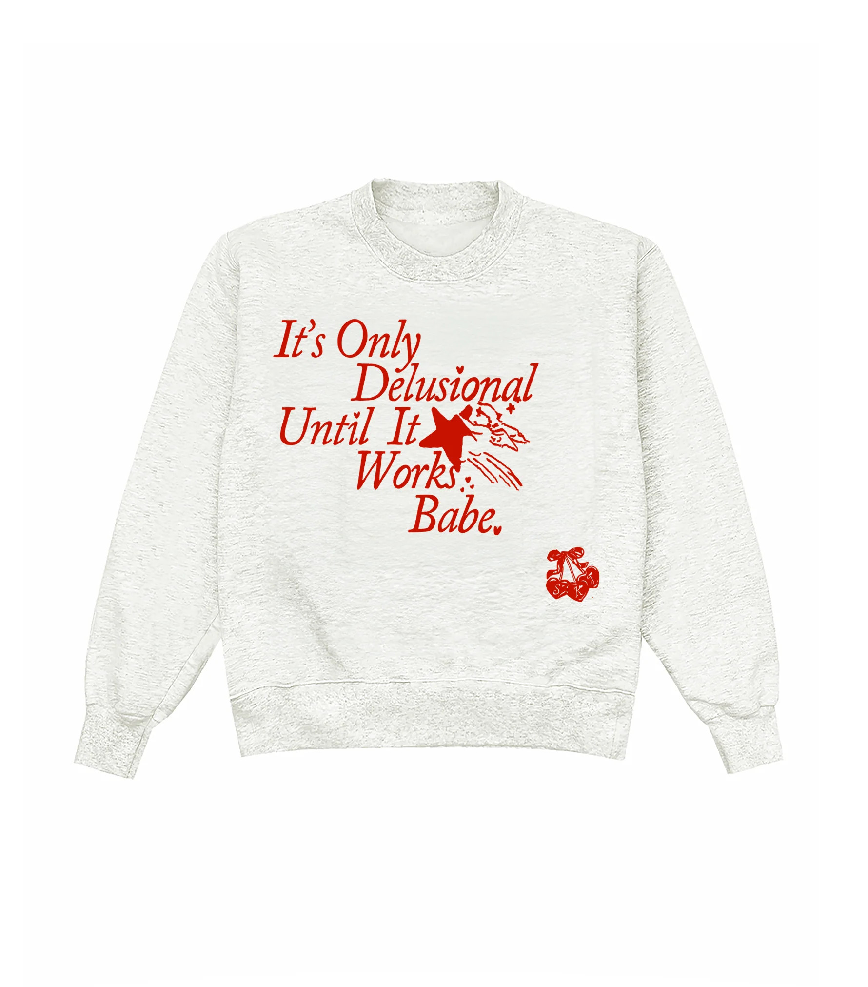 It's Only Delusional Crewneck | Shop Kristin Jones