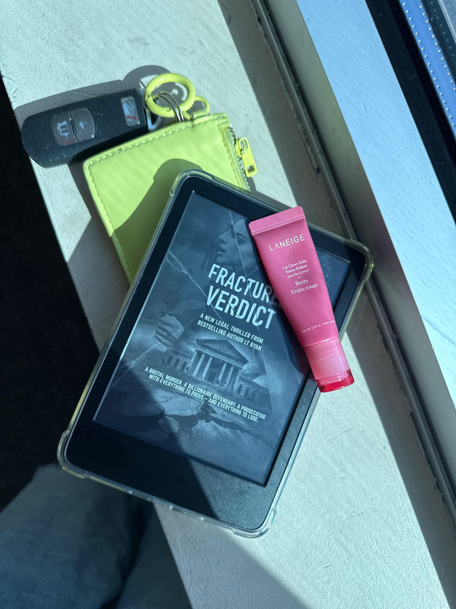 My daily items in my hand💗 #kindle #ereader #laniege #lipgloss #coinpurse 

#LTKFindsUnder50 #LTKTravel #LTKStyleTip