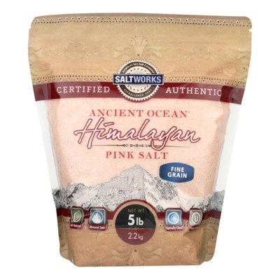 Saltworks - Salt Pink Himalayan Fine - 5 lb | Target