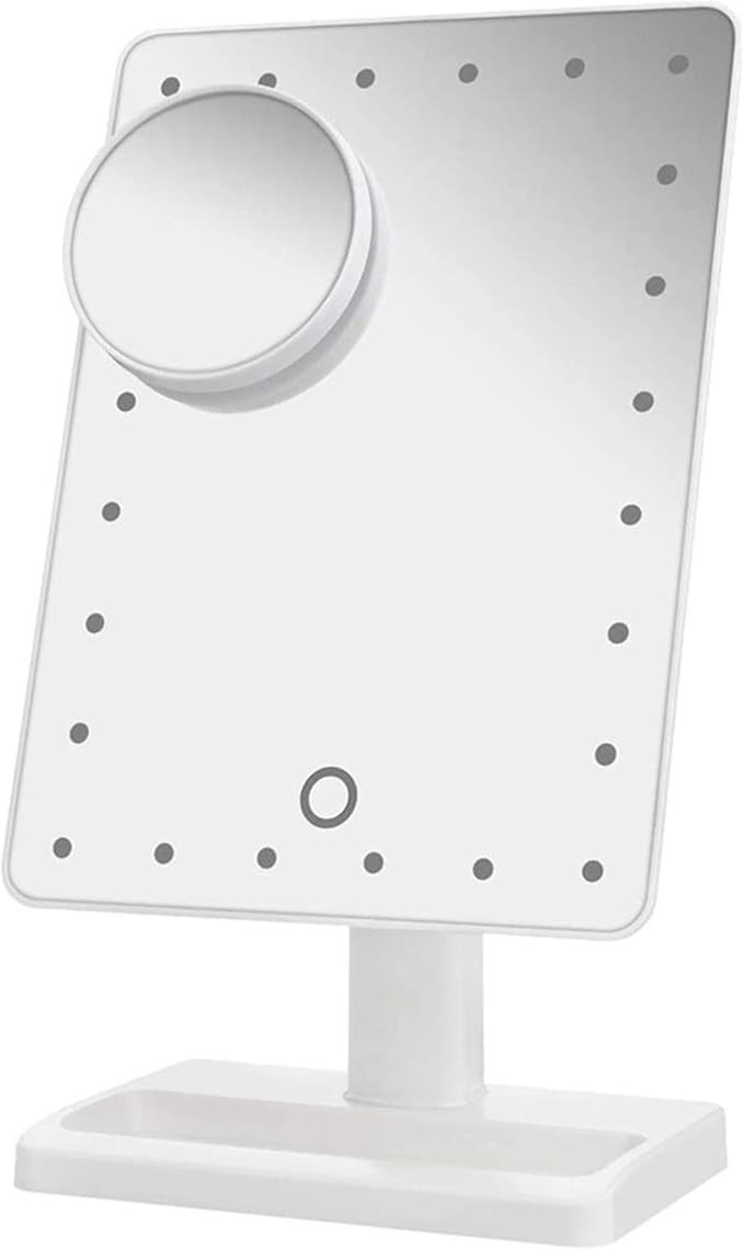 Waneway Large Lighted Makeup Vanity Dressing Table Mirror with 24 LED Light, Illuminated Tabletop... | Amazon (US)